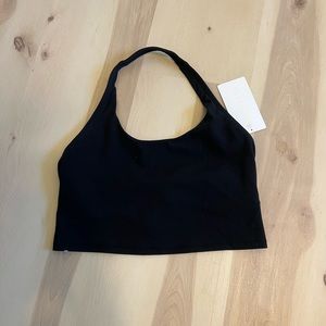 NWT Athleta cropped halter top D-DD